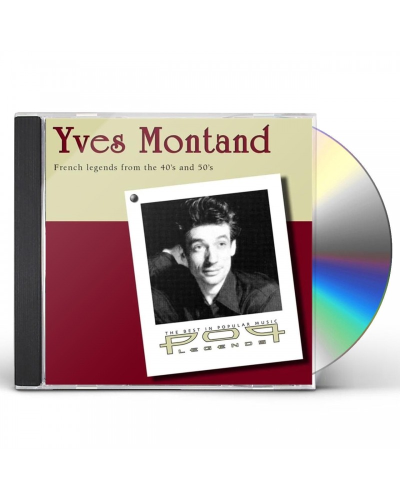 Yves Montand POP LEGENDS CD $7.90 CD