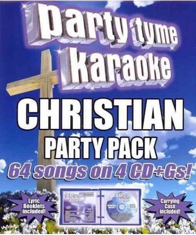 Party Tyme Karaoke Party Time Karaoke - Christian Party Pack (64 song) (4 CD+G) CD $11.50 CD