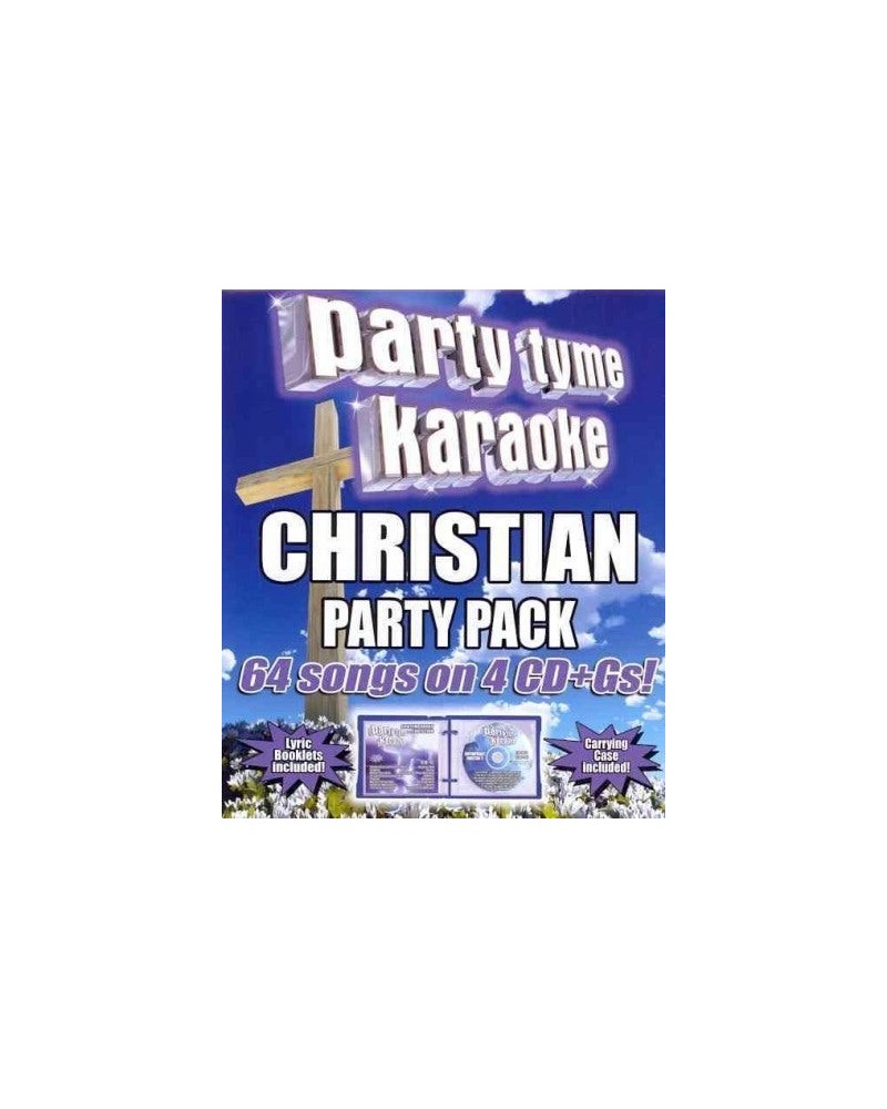 Party Tyme Karaoke Party Time Karaoke - Christian Party Pack (64 song) (4 CD+G) CD $11.50 CD
