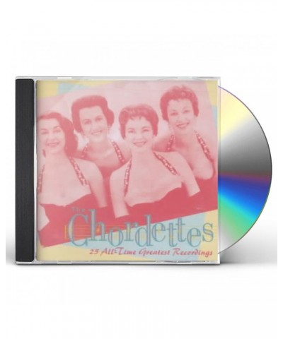 The Chordettes 25 ALL-TIME GREATEST RECORDINGS CD $16.66 CD