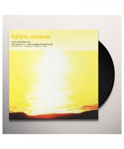Björn Olsson Instrumentalmusik Sjunka In Eller Kanske Forsvinna Till Vinyl Record $7.47 Vinyl