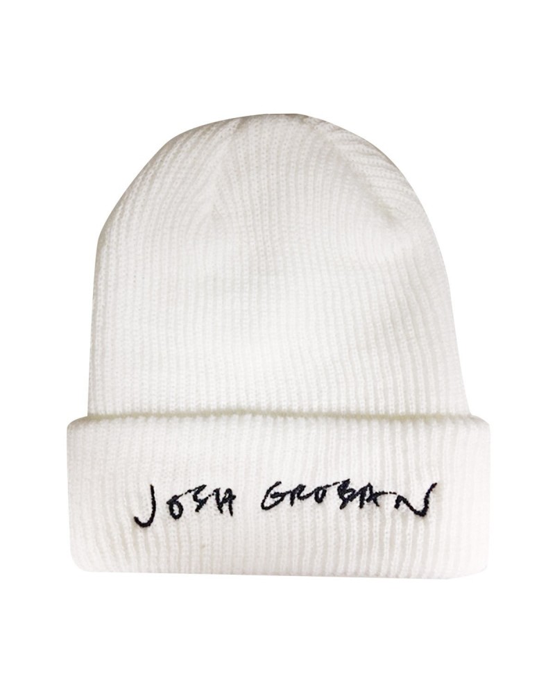 Josh Groban White Beanie $8.39 Hats
