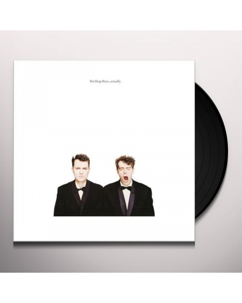 Pet Shop Boys Actually Vinyl Record $8.97 Vinyl