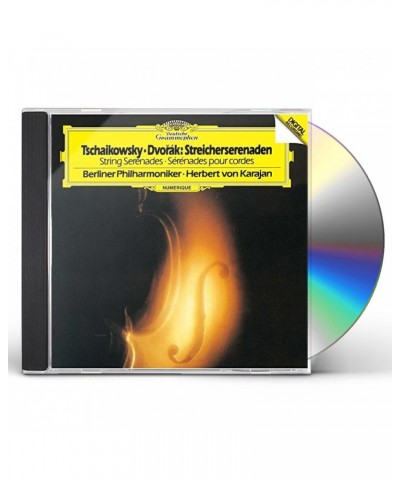 Herbert von Karajan TCHAIKOVSKY & DVORAK: STRING SERENADE CD $4.69 CD