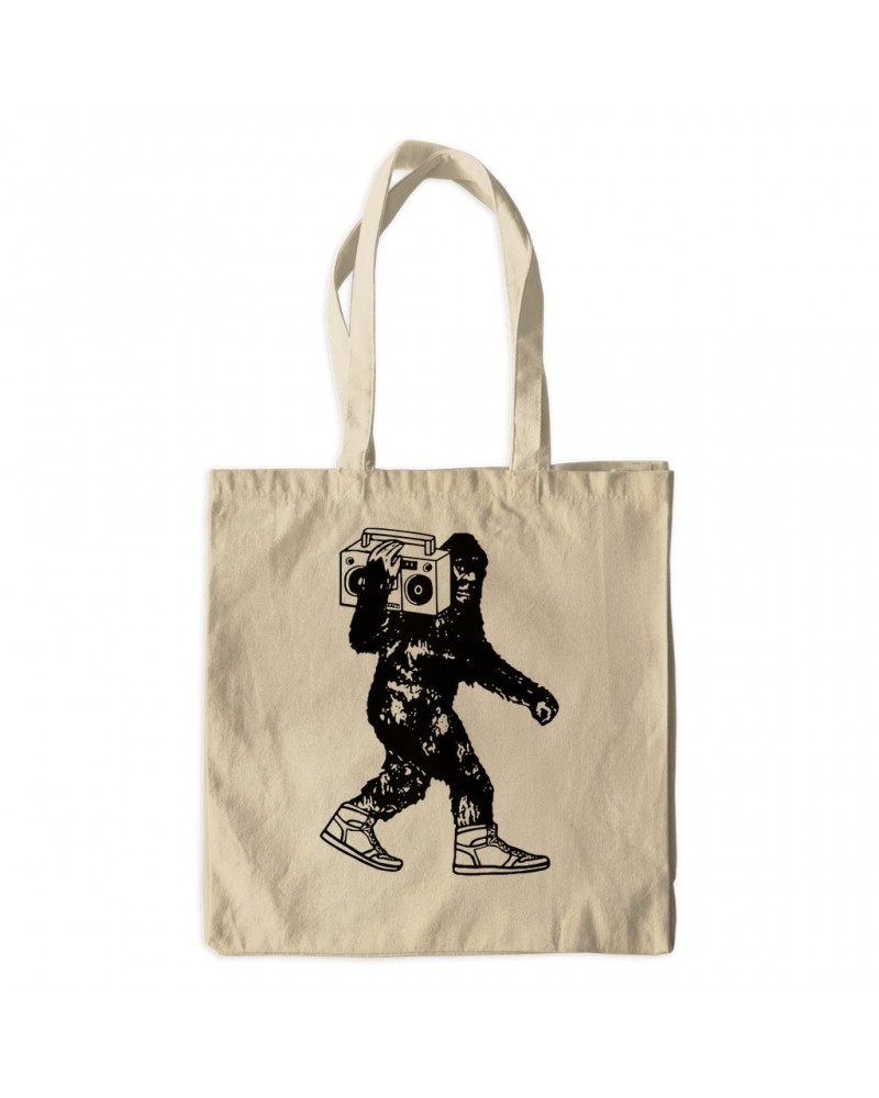 Music Life Canvas Tote Bag | Bigfoot Boombox Canvas Tote $10.91 Bags