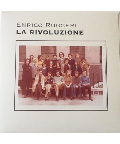 Enrico Ruggeri La rivoluzione Vinyl Record $5.22 Vinyl