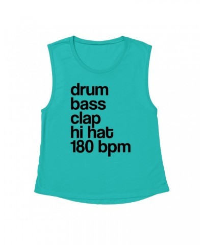 Music Life Muscle Tank | Drum Bass Clap Tank Top $3.80 Shirts