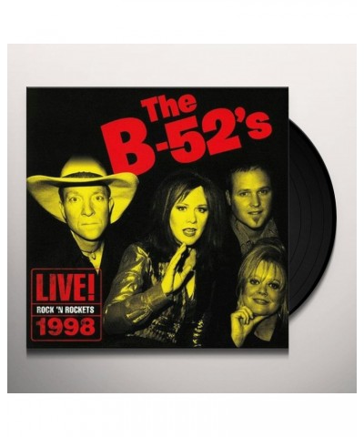 The B-52's Live! Rock 'N Rockets 1998 Vinyl Record $6.36 Vinyl