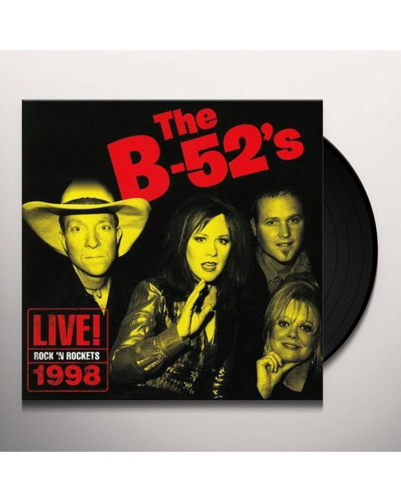 The B-52's Live! Rock 'N Rockets 1998 Vinyl Record $6.36 Vinyl