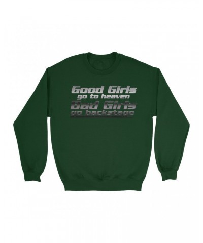 Music Life Sweatshirt | Good Girl vs. Bad Girl Sweatshirt $26.63 Sweatshirts