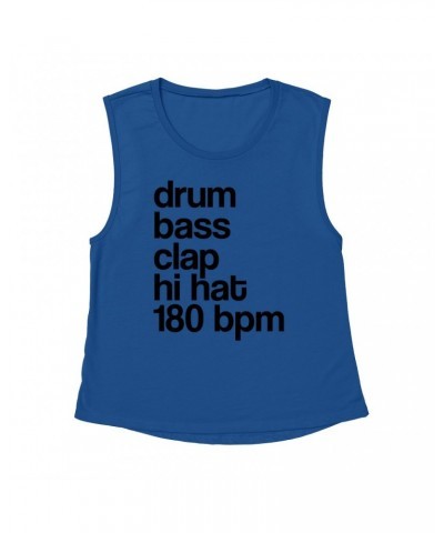 Music Life Muscle Tank | Drum Bass Clap Tank Top $3.80 Shirts