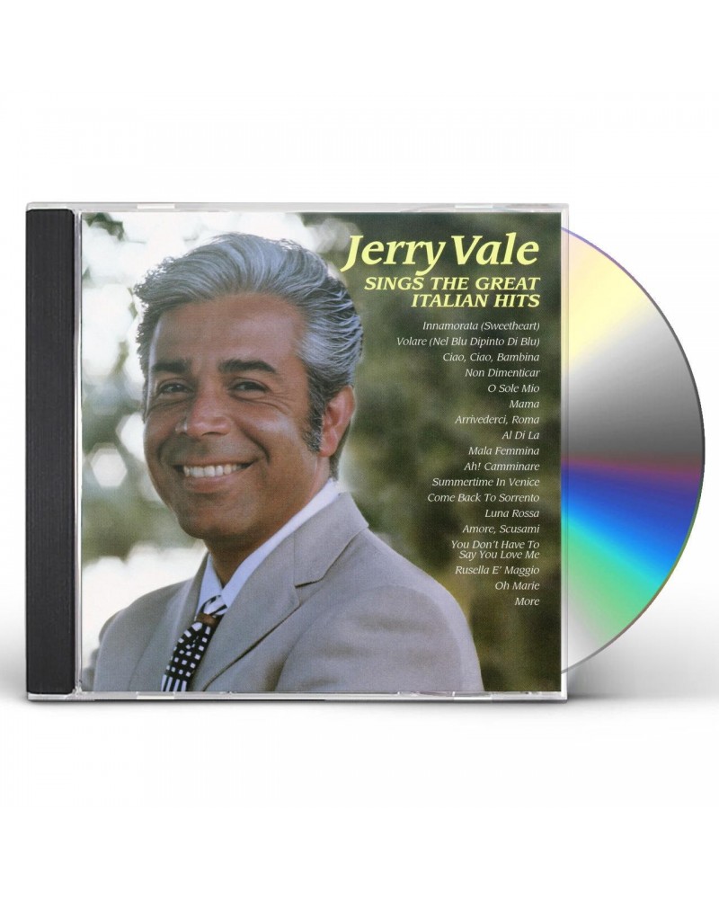 Jerry Vale SINGS THE GREAT ITALIAN HITS CD $6.47 CD
