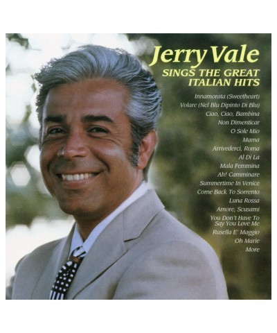 Jerry Vale SINGS THE GREAT ITALIAN HITS CD $6.47 CD