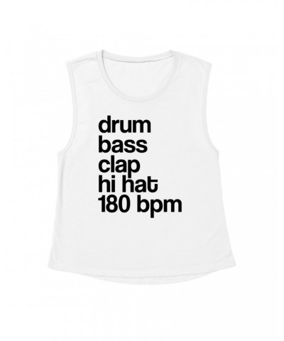 Music Life Muscle Tank | Drum Bass Clap Tank Top $3.80 Shirts