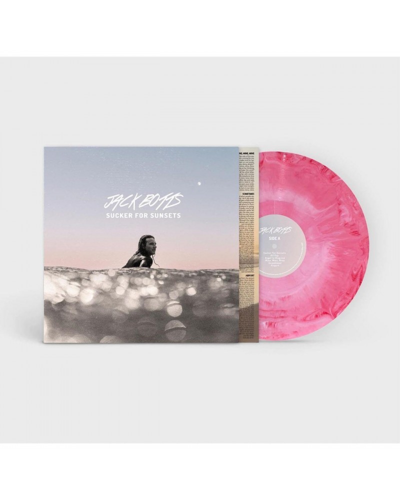 Jack Botts Sucker For Sunsets (Pink Marble) Vinyl Record $10.12 Vinyl