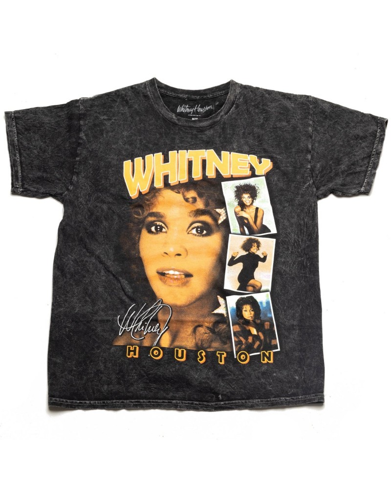 Whitney Houston Retro Mineral Wash T-Shirt $7.30 Shirts