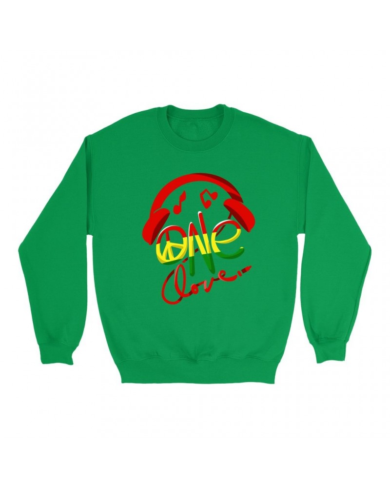 Music Life Colorful Sweatshirt | One Love Sweatshirt $4.64 Sweatshirts