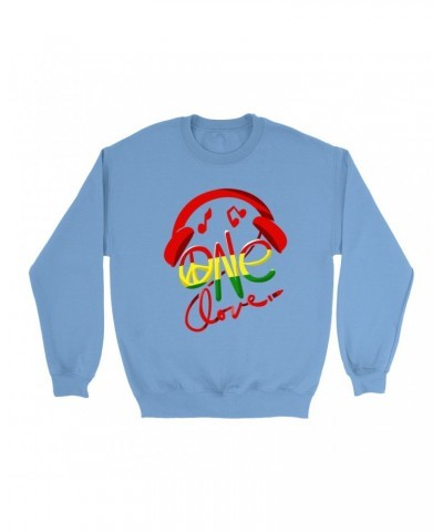 Music Life Colorful Sweatshirt | One Love Sweatshirt $4.64 Sweatshirts