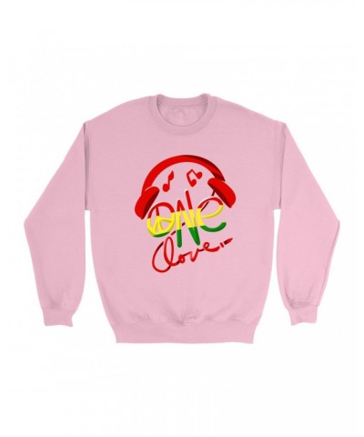 Music Life Colorful Sweatshirt | One Love Sweatshirt $4.64 Sweatshirts