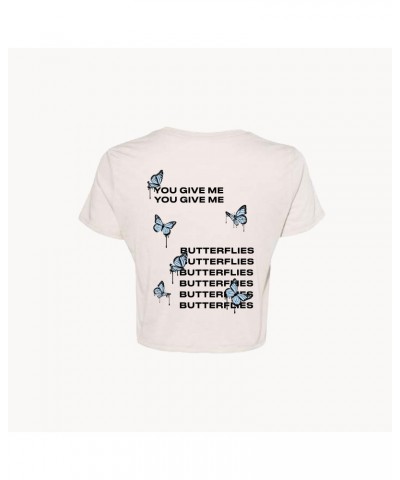 Piper Rockelle You Give Me Butterflies Crop Tee $5.94 Shirts