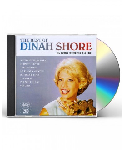 Dinah Shore BEST OF: CAPITOL RECORDINGS 1959-1962 CD $22.60 CD