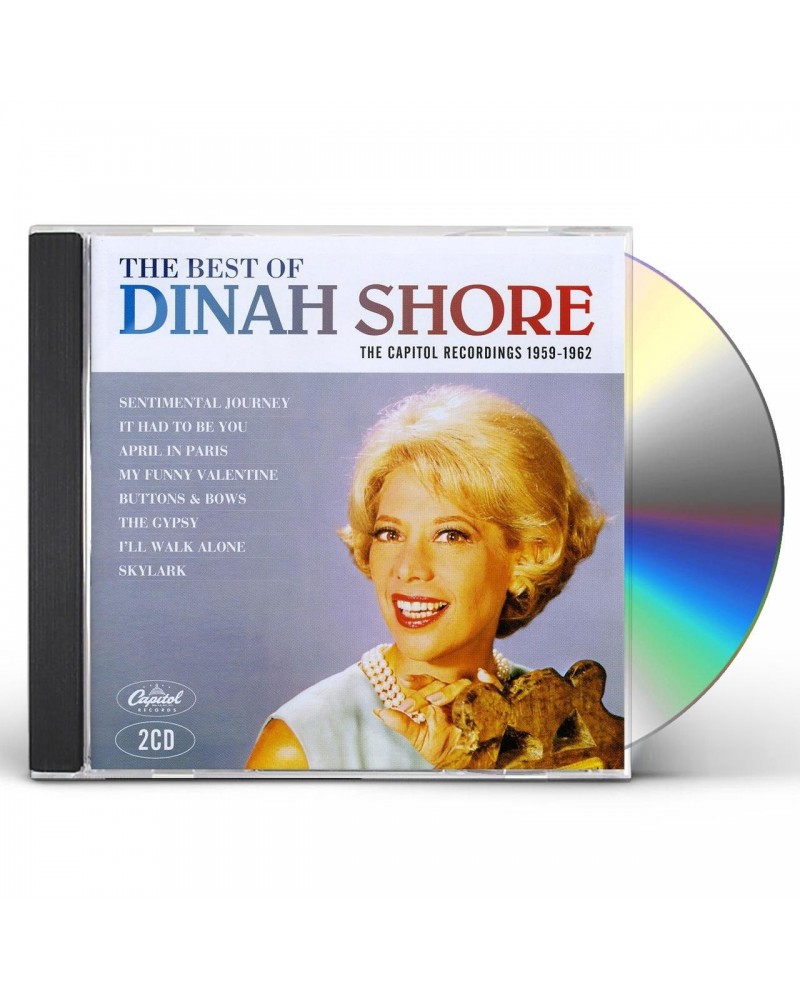 Dinah Shore BEST OF: CAPITOL RECORDINGS 1959-1962 CD $22.60 CD