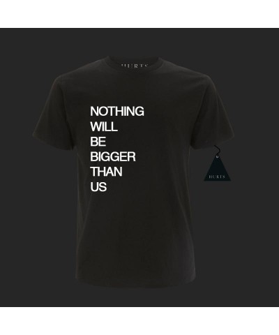 Hurts BLACK NOTHING WILL BE BIGGER T-SHIRT $7.73 Shirts