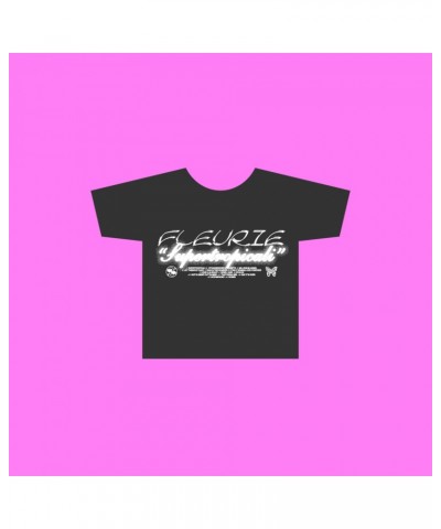 Fleurie SUPERTROPICALI GRAY T-SHIRT $12.39 Shirts