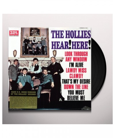 The Hollies HEAR HERE Vinyl Record $4.75 Vinyl