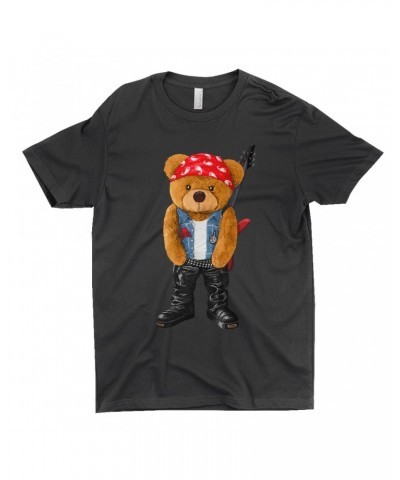 Music Life T-Shirt | Rocker Teddy Shirt $7.64 Shirts