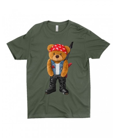 Music Life T-Shirt | Rocker Teddy Shirt $7.64 Shirts