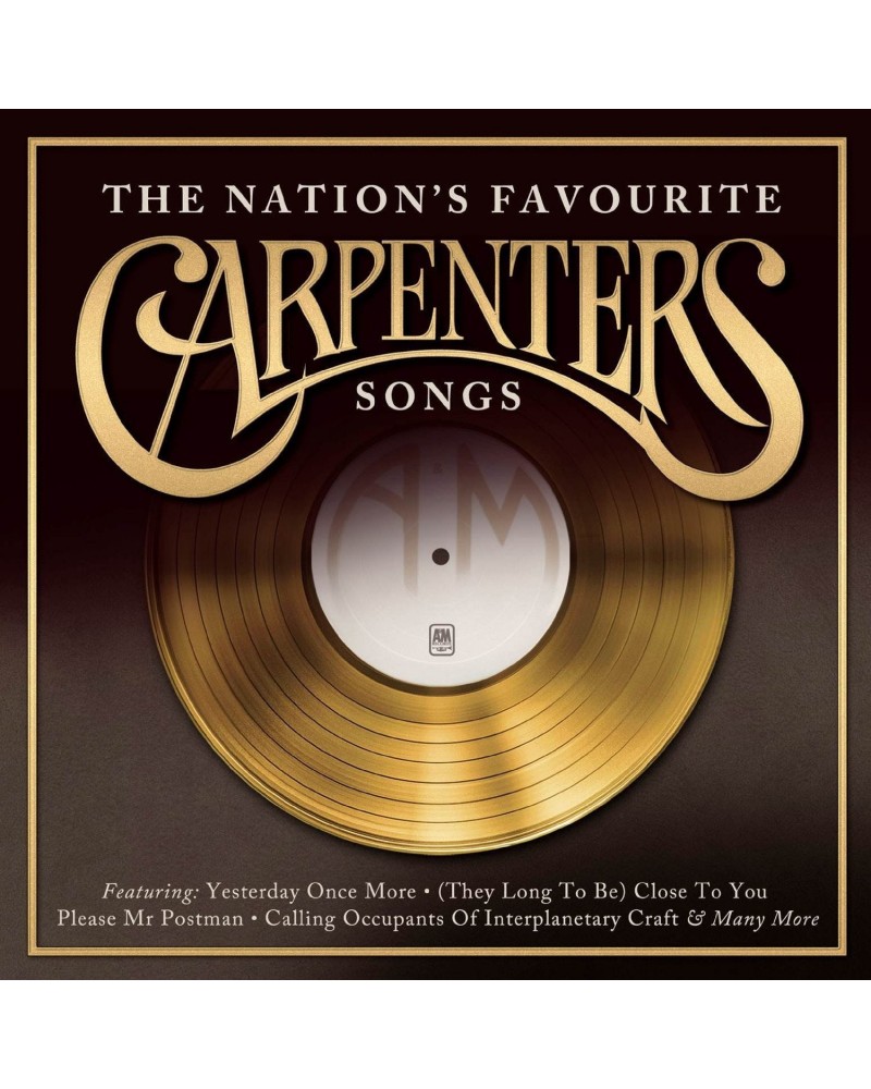 Carpenters NATIONS FAVOURITE CD $11.71 CD