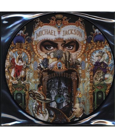 Michael Jackson LP - Dangerous (2xLP) (picture disc) (Vinyl) $12.59 Vinyl