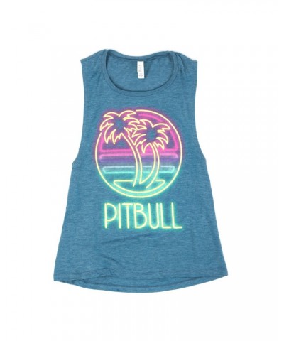 Pitbull Palm Tree Muscle Tank $4.47 Shirts