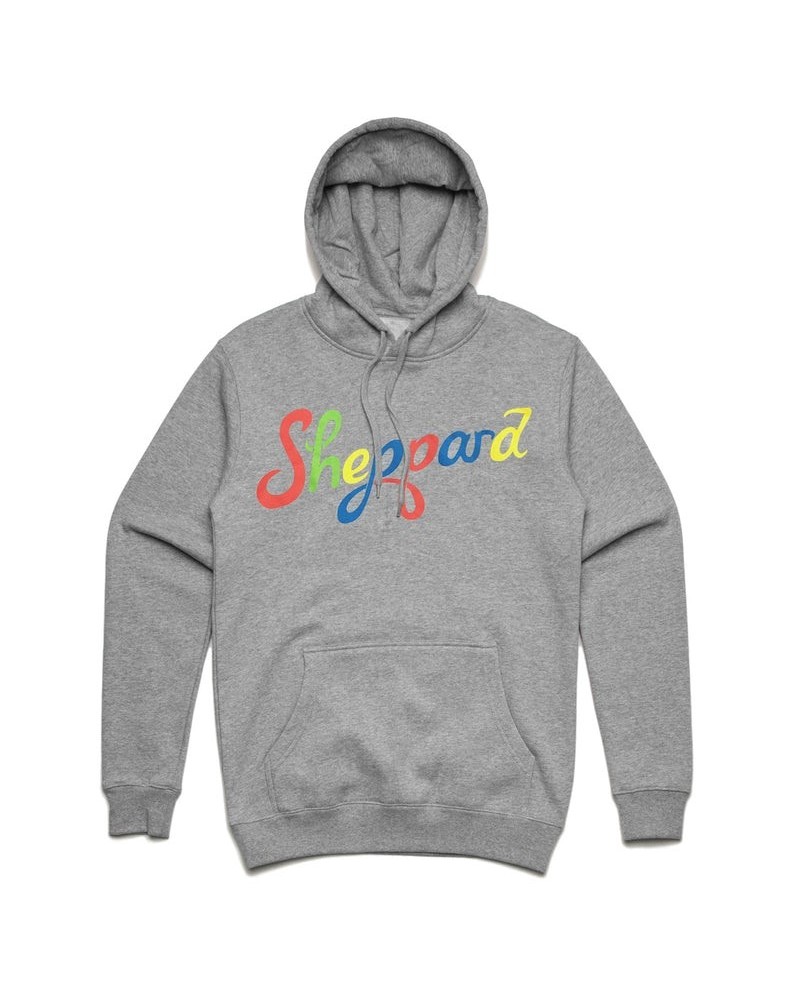 Sheppard Grey Logo Hoodie $12.00 Sweatshirts