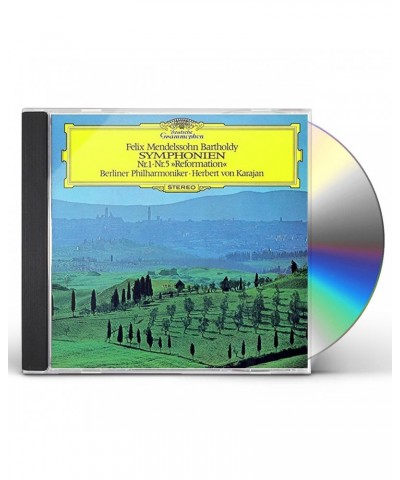 Herbert von Karajan MENDELSSOHN: 5 SYMPHONIES CD $13.60 CD