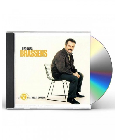Georges Brassens LES 50 PLUS BELLES CHANSONS CD $12.40 CD