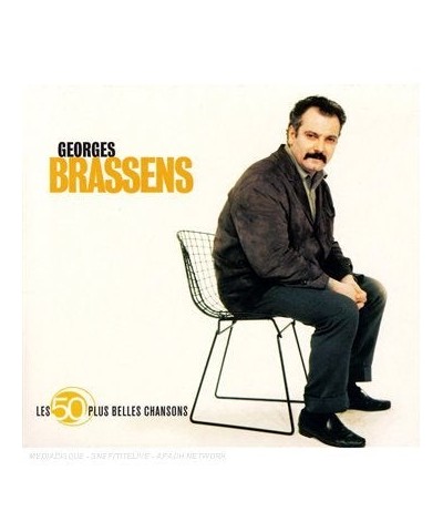 Georges Brassens LES 50 PLUS BELLES CHANSONS CD $12.40 CD