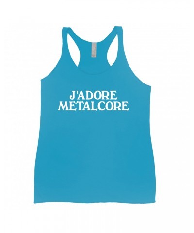 Music Life Ladies' Tank Top | J'Adore Metalcore Shirt $8.39 Shirts