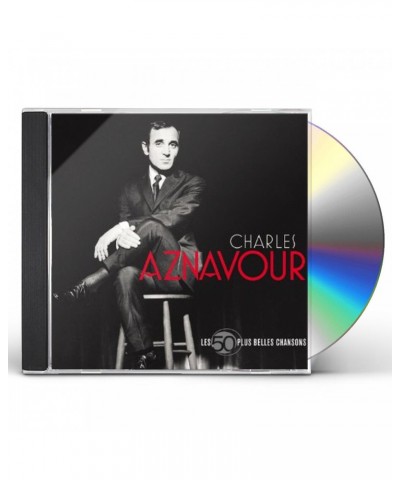 Charles Aznavour LES 50 PLUS BELLES CHANSONS CD $11.06 CD
