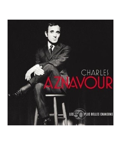 Charles Aznavour LES 50 PLUS BELLES CHANSONS CD $11.06 CD