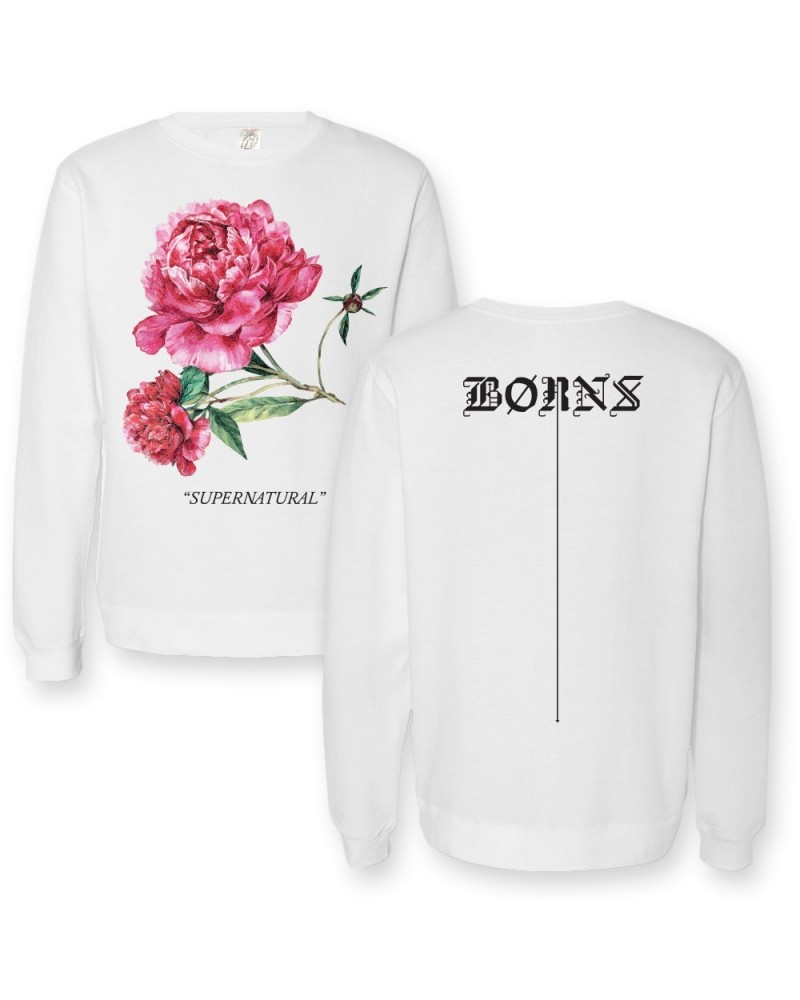 BØRNS Supernatural Rose Crewneck Sweatshirt $5.99 Sweatshirts