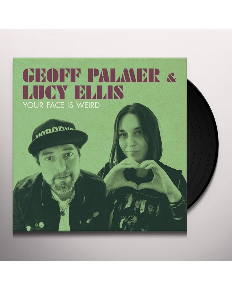 Geoff Palmer & Lucy Ellis Your Face Is Weird Vinyl Record $11.21 Vinyl