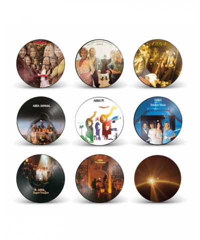 ABBA 9 LP Picture Disc Bundle (Vinyl) $9.49 Vinyl