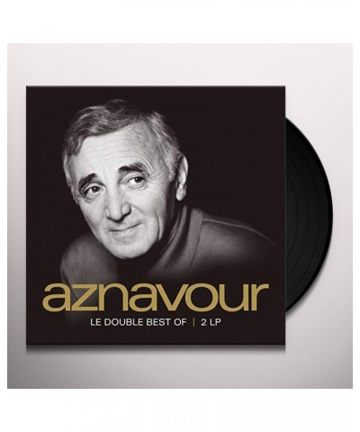 Charles Aznavour SES PLUS BELLES CHANSONS: LE DOUBLE BEST OF Vinyl Record $12.53 Vinyl