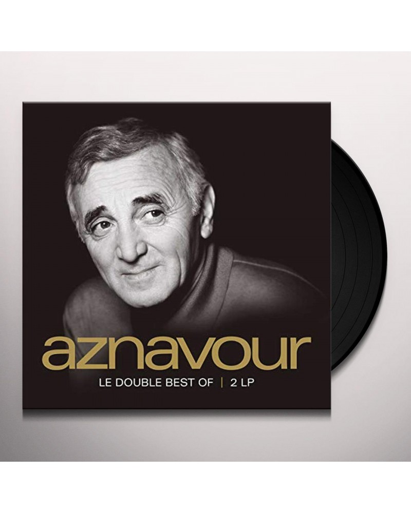 Charles Aznavour SES PLUS BELLES CHANSONS: LE DOUBLE BEST OF Vinyl Record $12.53 Vinyl