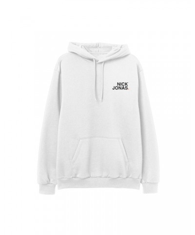 Jonas Brothers Nick Jonas® White Hoodie $8.39 Sweatshirts