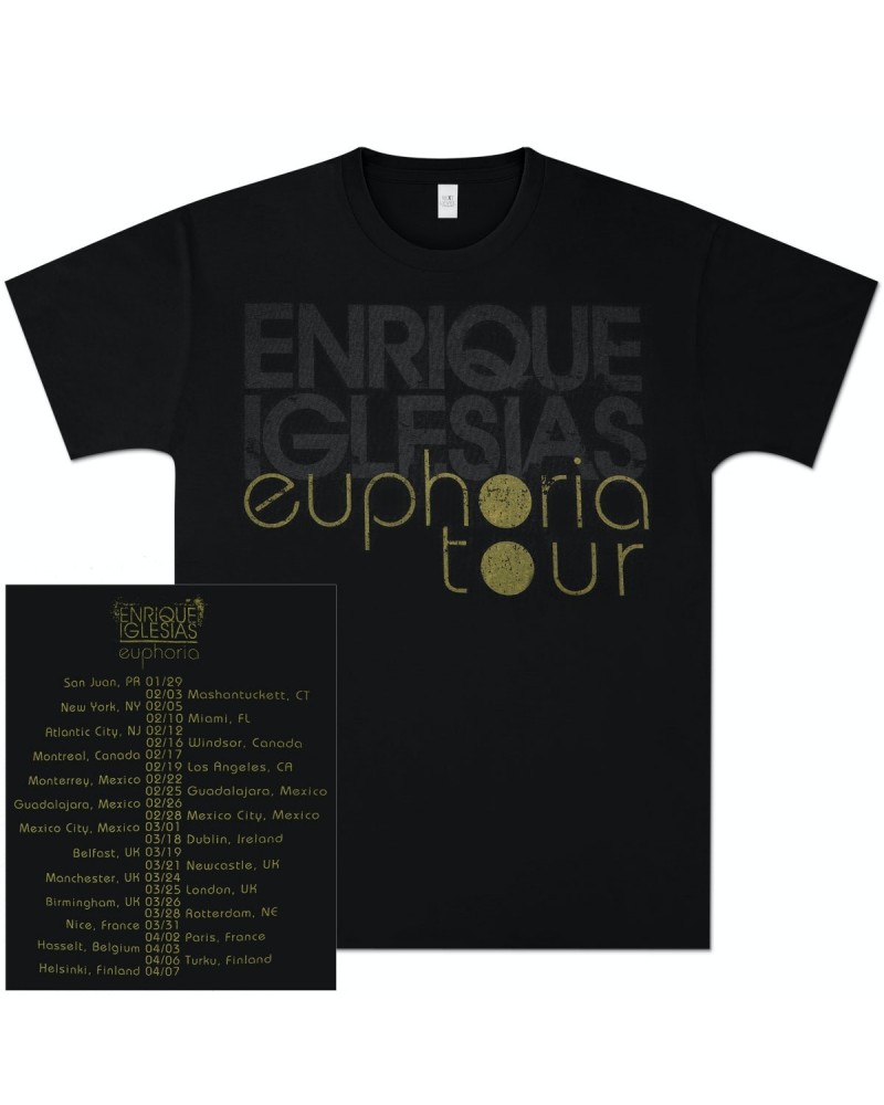 Enrique Iglesias 2011 Euphoria Tour T-Shirt $6.79 Shirts
