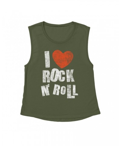 Music Life Muscle Tank | I Heart Rock n' Roll Tank Top $7.51 Shirts