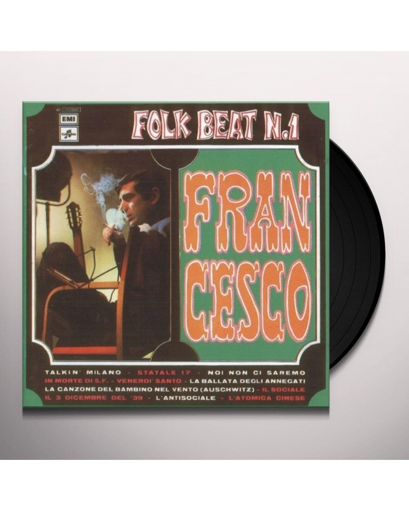 Francesco Guccini FOLK BEAT 1 Vinyl Record $9.00 Vinyl